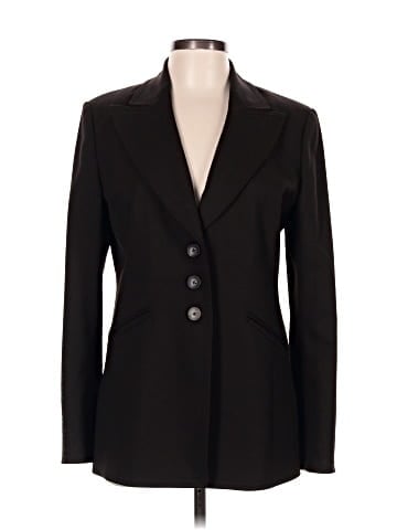 Linda Allard Ellen Tracy Wool Blazer (view 1)
