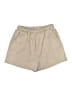 Unbranded Solid Tan Khaki Shorts Size XL - photo 1