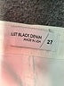 Just Black Ivory Jeans Size 27 waist - photo 7