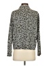 Sundry Animal Print Gray Turtleneck Sweater Size Sm (1) - photo 2