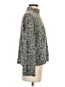 Sundry Animal Print Gray Turtleneck Sweater Size Sm (1) - photo 4