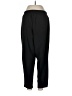 Lou & Grey Solid Black Casual Pants Size L - photo 2