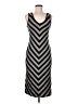 Mossimo Chevron-herringbone Gray Casual Dress Size M - photo 1