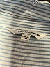 Assorted Brands 100% Cotton Stripes Blue 3/4 Sleeve Button-Down Shirt Size L - photo 7
