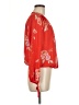 Collective Concepts 100% Polyester Red Long Sleeve Blouse Size M (petite) - photo 4