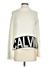 CALVIN KLEIN JEANS Ivory Pullover Sweater Size S - photo 1