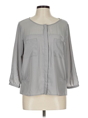 DKNY Jeans 3/4 Sleeve Blouse (view 1)