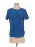 Equipment 100% Silk Blue Short Sleeve Top Size XS - photo 1