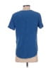 Equipment 100% Silk Blue Short Sleeve Top Size XS - photo 2