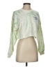 Fabletics Tie-dye Green Sweatshirt Size S - photo 1