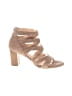 BRENDA ZARO Tan Sandals Size EU 39 1/2 - photo 1