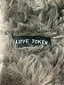 Love Token 100% Polyester Gray Faux Fur Vest Size S - photo 6