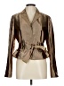 Per Se By Carlisle Metallic Gold Jacket Size 10 - photo 1