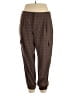 A New Day Plaid Brown Casual Pants Size 10 - photo 1