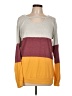 Unbranded Color Block Yellow Pullover Sweater Size L (estimated) - photo 1