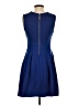 VERTIGO Solid Blue Cocktail Dress Size XS - photo 2