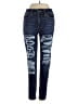 American Eagle Outfitters Graphic Blue Jeans Size 00 short - photo 1