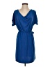 Laundry by Design Solid Blue Casual Dress Size 4 - photo 1