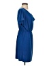 Laundry by Design Solid Blue Casual Dress Size 4 - photo 4