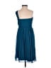 J.Crew 100% Silk Blue Cocktail Dress Size 00 (petite) - photo 2