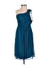 J.Crew 100% Silk Blue Cocktail Dress Size 00 (petite) - photo 1