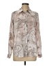 Chico's 100% Polyester Paisley Ivory Long Sleeve Blouse Size Med (1) - photo 1