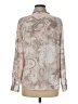 Chico's 100% Polyester Paisley Ivory Long Sleeve Blouse Size Med (1) - photo 2