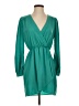 Brigitte Bailey Solid Teal Cocktail Dress Size S - photo 1
