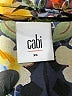 CAbi 100% Polyester Floral Black Long Sleeve Blouse Size XS - photo 7