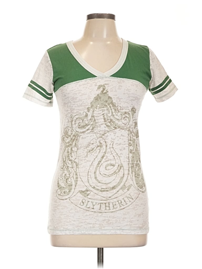Pre-owned Harry Potter Short Sleeve T-shirt In Green
