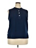 prologue 100% Polyester Blue Sleeveless Blouse Size XXL - photo 1