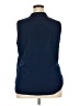 prologue 100% Polyester Blue Sleeveless Blouse Size XXL - photo 2