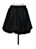 A New Day 100% Polyester Solid Black Casual Skirt Size S - photo 2