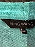 MING WANG Teal 3/4 Sleeve Blouse Size L (petite) - photo 7