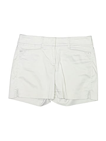 White House Black Market Khaki Shorts (view 1)