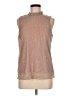 Adiva Brown Sleeveless Blouse Size M - photo 1
