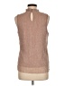Adiva Brown Sleeveless Blouse Size M - photo 2