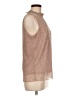 Adiva Brown Sleeveless Blouse Size M - photo 4