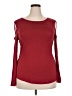 Sarin Mathews Red 3/4 Sleeve Top Size XXL - photo 1