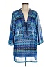 Raviya 100% Polyester Blue Casual Dress Size M - photo 1