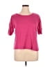 J.Crew Pink Short Sleeve Top Size XL - photo 1