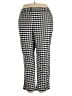 Talbots Checkered-gingham Black Casual Pants Size 24 waist - photo 1