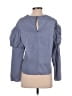 Drew Blue 3/4 Sleeve Blouse Size S - photo 2