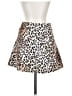Princess Polly 100% Polyester Animal Print Ivory Casual Skirt Size 2 - photo 1