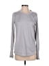 Athleta Gray Long Sleeve T-Shirt Size S - photo 1