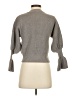 THML Solid Gray Turtleneck Sweater Size XS - photo 2