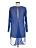 Lily White Blue 3/4 Sleeve Top Size M - photo 2