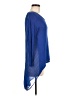 Lily White Blue 3/4 Sleeve Top Size M - photo 4