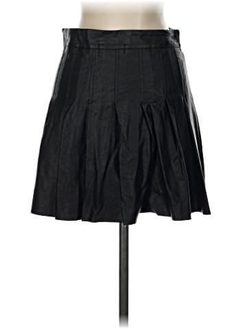 Material Girl Faux Leather Skirt (view 2)