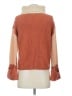 Simplee 100% Acrylic Color Block Tan Turtleneck Sweater Size S - photo 2